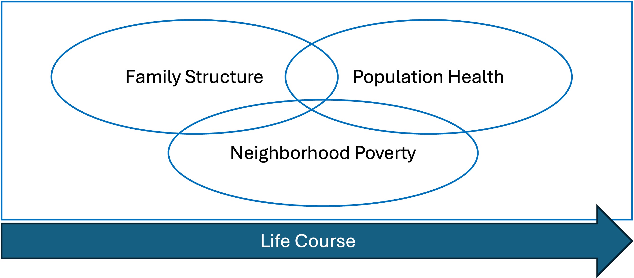 Visualization of family, neighborhood, and health linkages